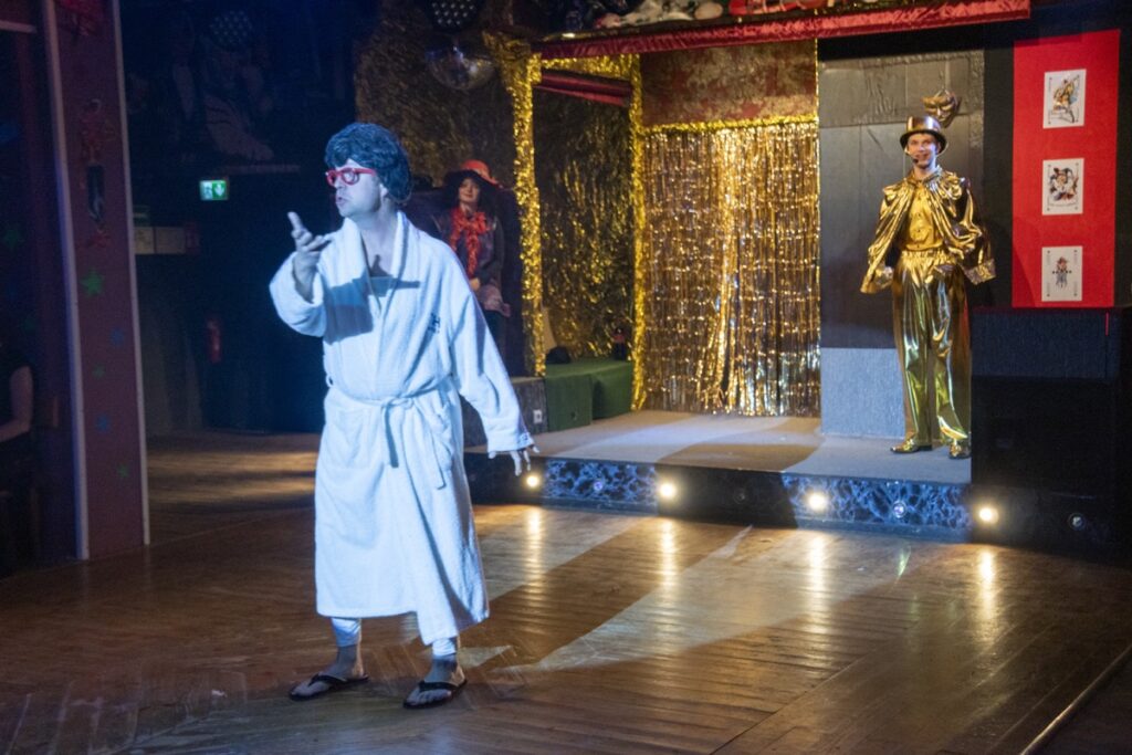 Der erste Gast auf der kleinen Bühne: Frantisek Kohoutek