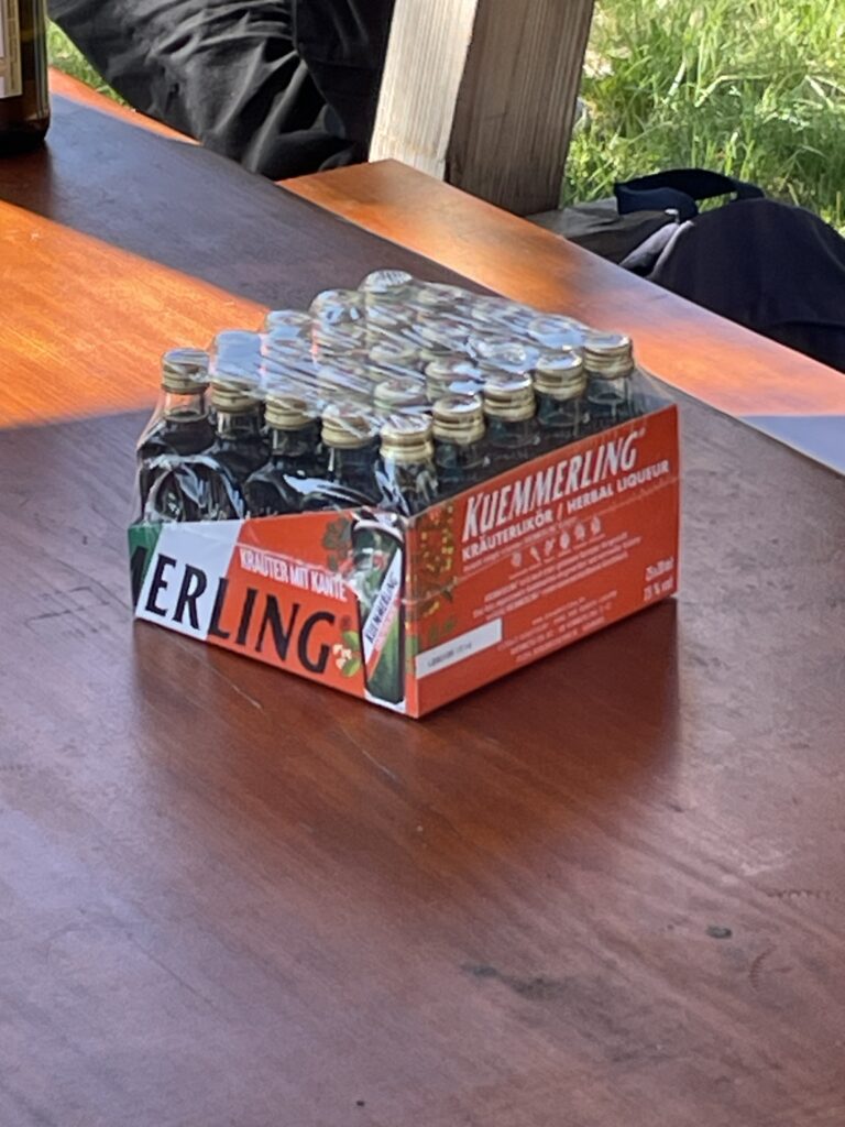 Es mangelte nicht an Proviant.